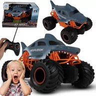 Zabawki zdalnie sterowane - Samochód Zdalnie Sterowany Auto Terenowe Rekin - miniaturka - grafika 1