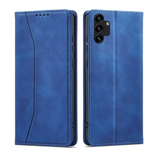 Magnet Fancy Case etui do Samsung Galaxy A13 5G pokrowiec portfel na karty kartę podstawka niebieski - Portfele - miniaturka - grafika 1