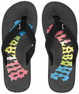 Buty dla chłopców - Billabong ALL DAY THEME BLACK NEON japonki - 40EUR - grafika 1