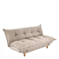 Sofy i kanapy - Rozkładana Sofa Pillow Beżowy Halmar - miniaturka - grafika 1