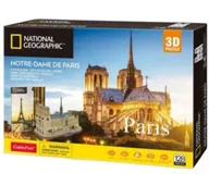 Puzzle - Puzzle 3D Notre Dame National Geographic - Cubic Fun - miniaturka - grafika 1