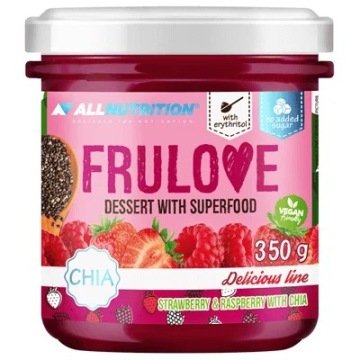 Allnutrition Frulove Dessert Superfood 350g Truskawka Malina Nasiona Chia