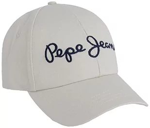 Pepe Jeans Czapka męska Wally, biały, Rozmiar uniwersalny - Czapki męskie - miniaturka - grafika 1