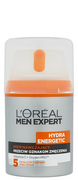 Kosmetyki do pielęgnacji twarzy męskie - Loreal Paris Paris Men Expert Hydra Energetic 25+ Krem nawilżający Comfort Max 50 ml - miniaturka - grafika 1