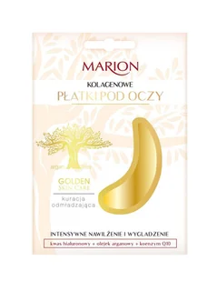 Marion Golden Skin Care Płatki pod oczy kolagenowe 1 op 2szt - Kosmetyki pod oczy - miniaturka - grafika 3