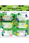 Etykiety samoprzylepne i bloki etykiet - Naklejki na zeszyty - Gra (12szt) - miniaturka - grafika 1