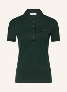 Lacoste Koszulka Polo Z Piki Slim Fit gruen - LACOSTE - Koszulki i topy damskie - miniaturka - grafika 1