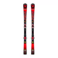 Narty - Narty zjazdowe Rossignol HERO CARVE K + NX12 czerwone RRLPJ01 167 cm - miniaturka - grafika 1