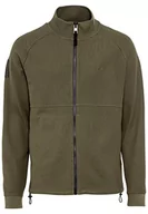 Kurtki męskie - camel active Męska kurtka z dzianiny, brązowy (Olive Brown), S - miniaturka - grafika 1