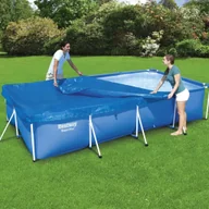 Akcesoria do basenów - BESTWAY Pokrywa na basen Flowclear, 400 x 211 cm - miniaturka - grafika 1