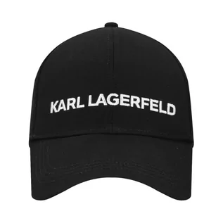 Czapki damskie - Karl Lagerfeld Bejsbolówka Essential - grafika 1