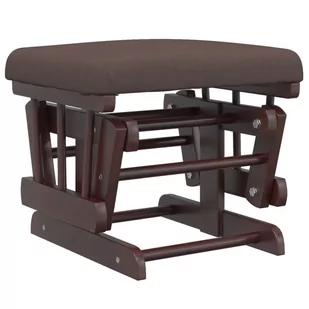 Fotel pływający z podnóżkiem, brązowy, obity tkaniną Lumarko! - Fotele - miniaturka - grafika 8