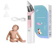 Aspiratory do nosa - ASPIRATOR ELEKTRYCZNY DO NOSA NA KATAR ODCIĄGACZ RÓŻOWY - miniaturka - grafika 1