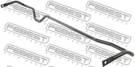 Układ zawieszenia - akcesoria - Stabilizator, zawieszenie Febest 0899-S11R - miniaturka - grafika 1