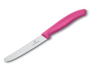 Victorinox Nóż do pomidorów i kiełbasy , różowa rękojeść 6.7836.L115 - Noże kuchenne - miniaturka - grafika 9