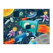 Puzzle - Mudpuppy Puzzle z Okienkami Kosmos 12 Elementów 2+ - miniaturka - grafika 1