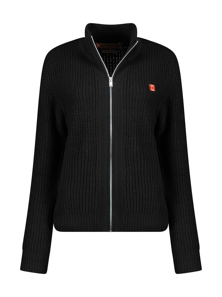 Canadian Peak Kardigan w kolorze czarnym