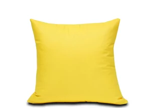 Poszewka 40x40 bawełniana Semplice żółta - Poszewki na poduszki - miniaturka - grafika 1