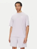 Koszulki męskie - Champion T-Shirt 221257 Fioletowy Regular Fit - miniaturka - grafika 1
