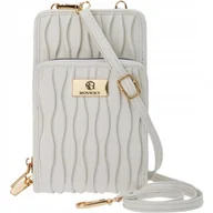 Torebki damskie - Damska Torebka Na Telefon Portfel Listonoszka Etui 2w1 Kopertówka Cavaldi - miniaturka - grafika 1