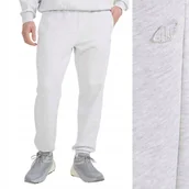 Dresy męskie - SPODNIE DRESOWE 4F MĘSKIE BAWEŁNA SPORTOWE JOGGERY SZARE U0997 27M r. M - miniaturka - grafika 1