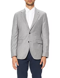 Hackett London Męska kurtka Jkt Lge Stripe Flan, 9hhlt szary/beżowy, 54 PL/Krótki - Kurtki męskie - miniaturka - grafika 1