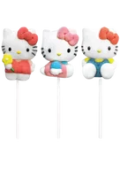 Żelki - Lizak Marsmallow Hello Kitty 45g - miniaturka - grafika 1