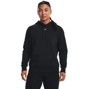 Bluza damska Under Armour Rival Fleece Hoodie - Bluzy sportowe damskie - miniaturka - grafika 1