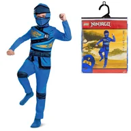 Stroje karnawałowe - 020214 STRÓJ KOSTIUM LEGO NINJAGO JAY NINJA 2-3 LAT ROZMIAR XS - miniaturka - grafika 1