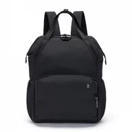 Torby podróżne - Plecak damski antykradzieżowy Pacsafe Citysafe CX 17L Econyl Black - miniaturka - grafika 1