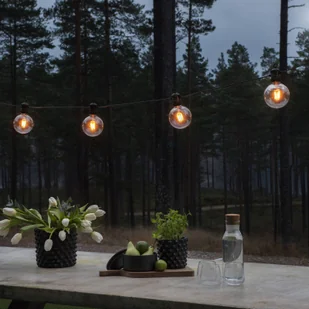 Konstsmide Christmas 24V łańcuch ogrodowy do piwa Basis, 10-punktowa. - Oświetlenie świąteczne - miniaturka - grafika 2