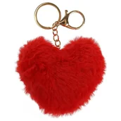 Figurki dla dzieci - Arpex Brelok puchate serce - miniaturka - grafika 1