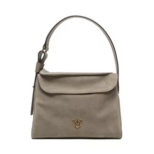 Torebki damskie - Torebka Pinko Leaf Hobo Classic AI 23-24 PLTT 101442 A0F6 Beige I68Q - grafika 1