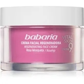Kremy do twarzy - babaria Vital Skin Różowy mosqueta Anti fałd kremowy 9 efektów 50 ML BAB31650 - miniaturka - grafika 1