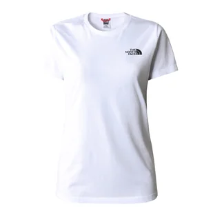 Damska Koszulka z krótkim rękawem THE NORTH FACE W S/S OUTDOOR GRAPHIC TEE NF0A827MFN41 – Biały - Koszulki sportowe damskie - miniaturka - grafika 1
