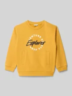 Swetry dla chłopców - Bluza z wpuszczanymi kieszeniami - miniaturka - grafika 1