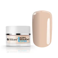Żele do paznokci - Silcare Puder Akrylowy Akryl Sequent Lux Cover 36g - miniaturka - grafika 1