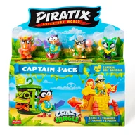 Figurki dla dzieci - Piratix Crazy Jungle - Captain Pack Captain Doc Bandaid - miniaturka - grafika 1
