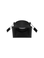 Lampy pozostałe - ACAMBAY LE61612 Lampa natynkowa kwadratowa czarna aluminiowa - miniaturka - grafika 1