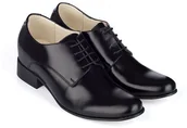 Półbuty męskie - Męskie buty podwyższające TIVOLI +7CM - miniaturka - grafika 1