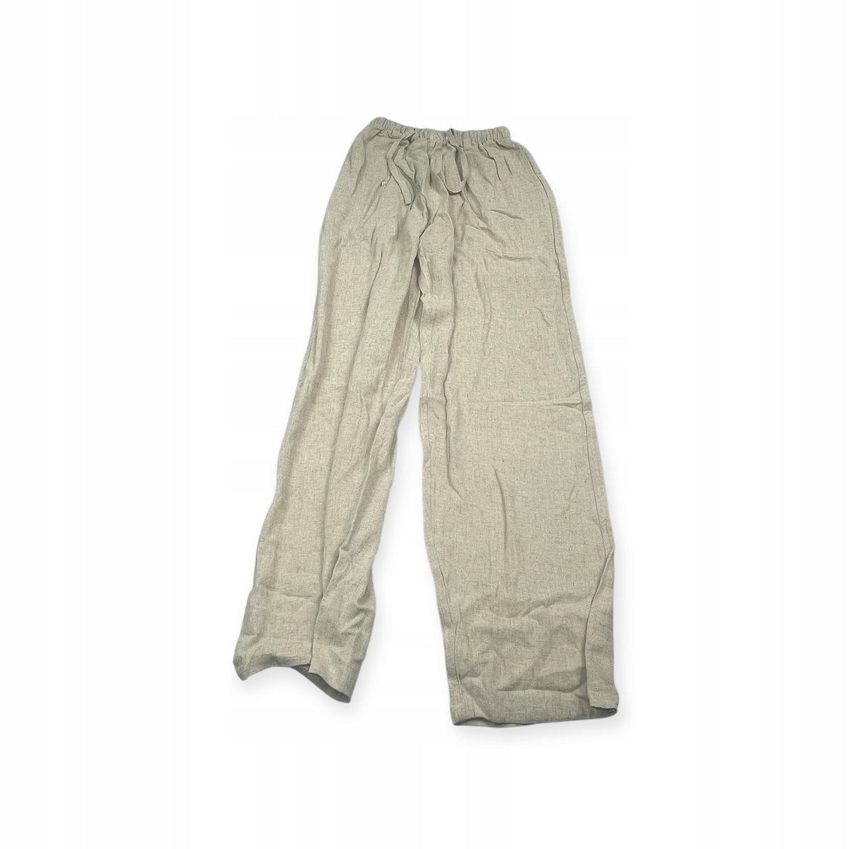 Materiałowe spodnie damskie Old Money XXL