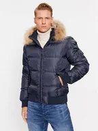 Kurtki męskie - Bomboogie Kurtka puchowa JM 603P T NIW3 Granatowy Regular Fit - miniaturka - grafika 1