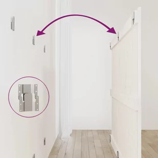 Wezgłowie łóżka, białe, 159,5x3x90 cm, lite drewno sosnowe Lumarko! - Inne meble do sypialni - miniaturka - grafika 7