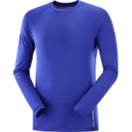 Koszulki sportowe męskie - KOSZULA MĘSKA SALOMON CROSS RUN LS M C20338 - miniaturka - grafika 1