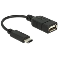 Adaptery i przejściówki - Delock Adapter USB F 2.0 - USB type-C M (65579) - miniaturka - grafika 1