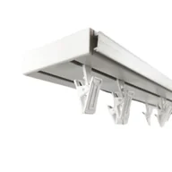 Karnisze - Szyna 2-torowa zestaw SS-PCV-II-ŻAB-300 - miniaturka - grafika 1