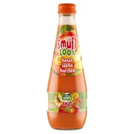 Soki i napoje niegazowane - Smak natury Smufi z bananów jabłek i marchwi 300 ml - miniaturka - grafika 1