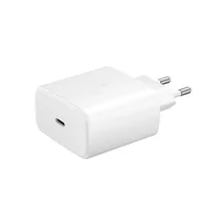 Ładowarki do telefonów - Ładowarka sieciowa z funkcją Power Delivery 45W biała - miniaturka - grafika 1