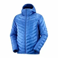 Kurtki i kamizelki sportowe damskie - Kurtka Salomon Outline Primaloft  Nautical Blue - miniaturka - grafika 1