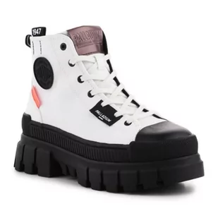 Buty Palladium Revolt Hi Tx W Star White W 97242-116-M białe - Buty sportowe damskie - miniaturka - grafika 1